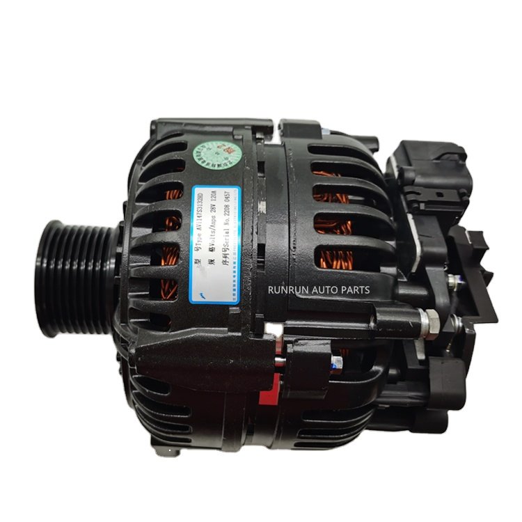 24V 120A Truck Alternator for IVECO OPTARE CUMMINS ALEXANDER DENNIS AVI147S3008HD 5332605 662086