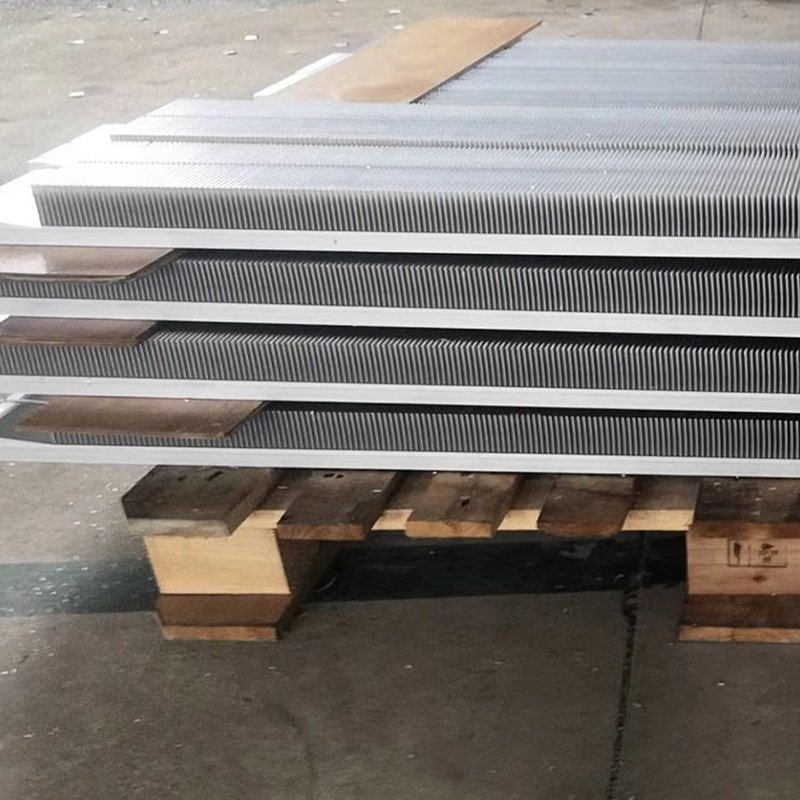 High Power New Energy Aluminum Profiles Insert Fin Heatsink With Riveted Design