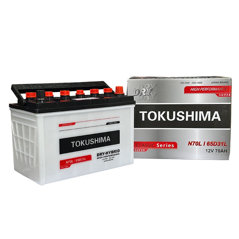 12V 60AH 70AH Dry Charge Sealed Battery for Car Starting Auto Batteries Without Acid