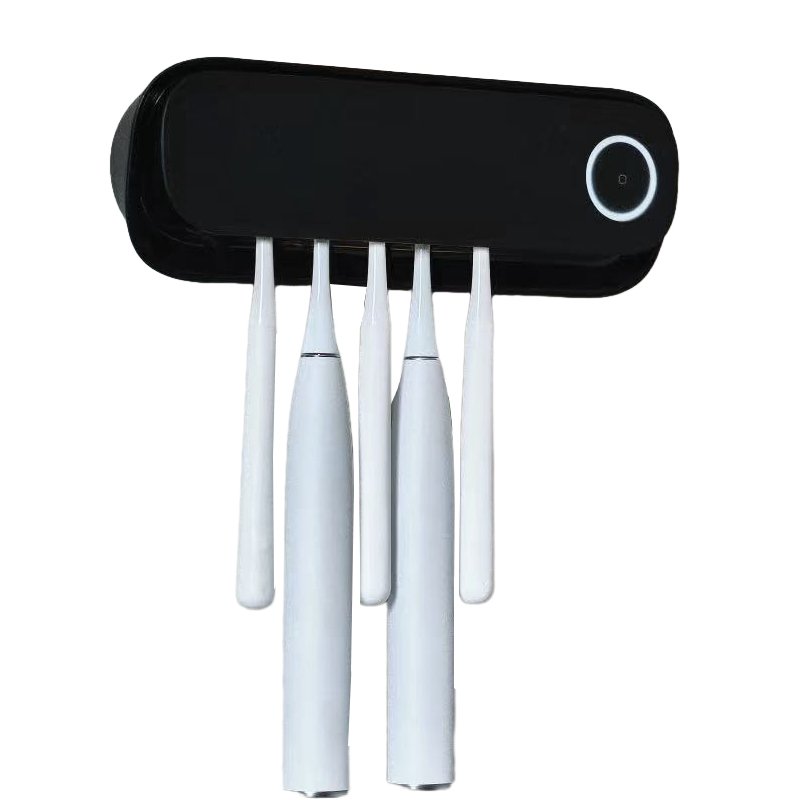 3 in 1 Solar Rechargeable Toothbrush Storage & Sterilizer Box UVC Light Toothbrush Sanitizer Holder