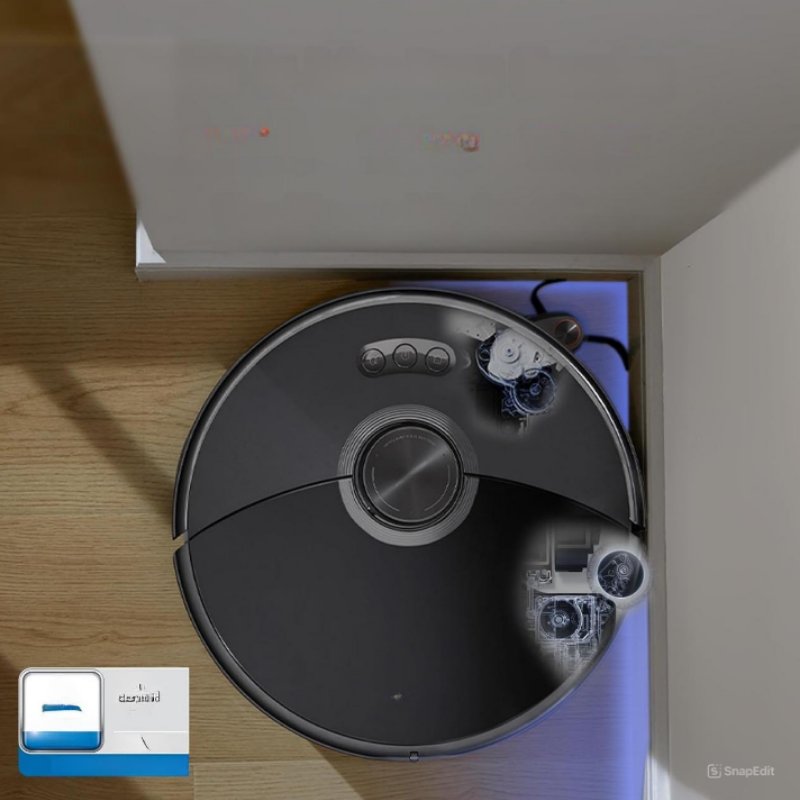S8 MaxV Ultra Robot Vacuum & Sonic Mop, 10000 Pa Suction, Corner to Edge Deep Cleaning, Hot Air Self-Drying, Auto Empty & Refill