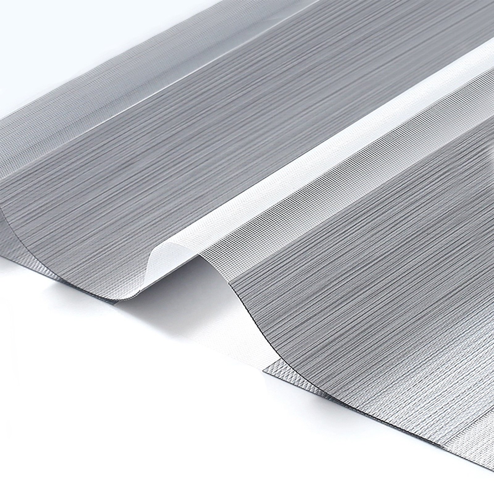 FREE SAMPLE Double Layers Luxury Smart Dual Roller Motor Blinds 100% Blackout Day Night Window Electric Motorized Zebra Blinds