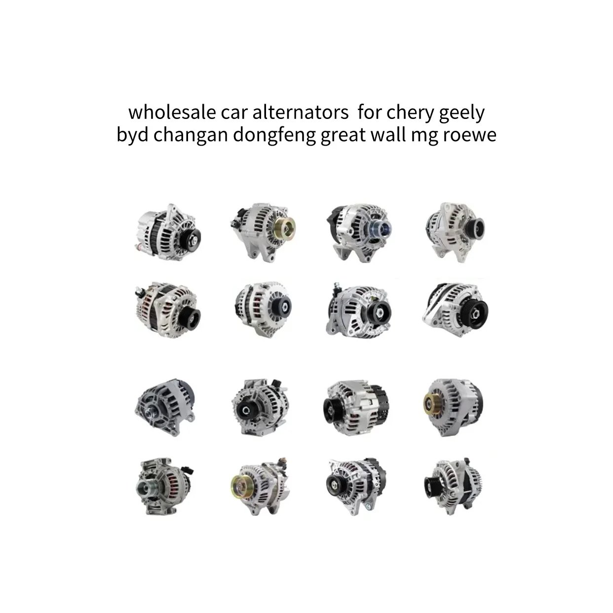 Wholesale Car Jfz1932l Alternator for Changan Alsvin M201 Cs35 23 Cs55 Cs75 Great Wall Hover H5 Mg344 mg Dongfeng Alternator 24v