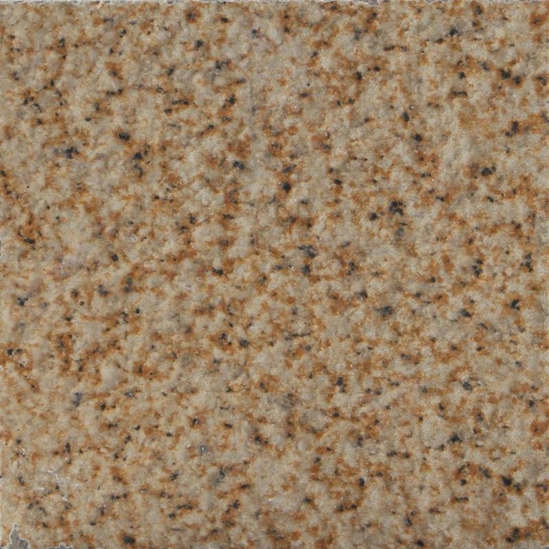 New Outdoor Paving Stone Yellow Bush-Hammered Granite Surface Tile for Exterior Paving Wall Cladding