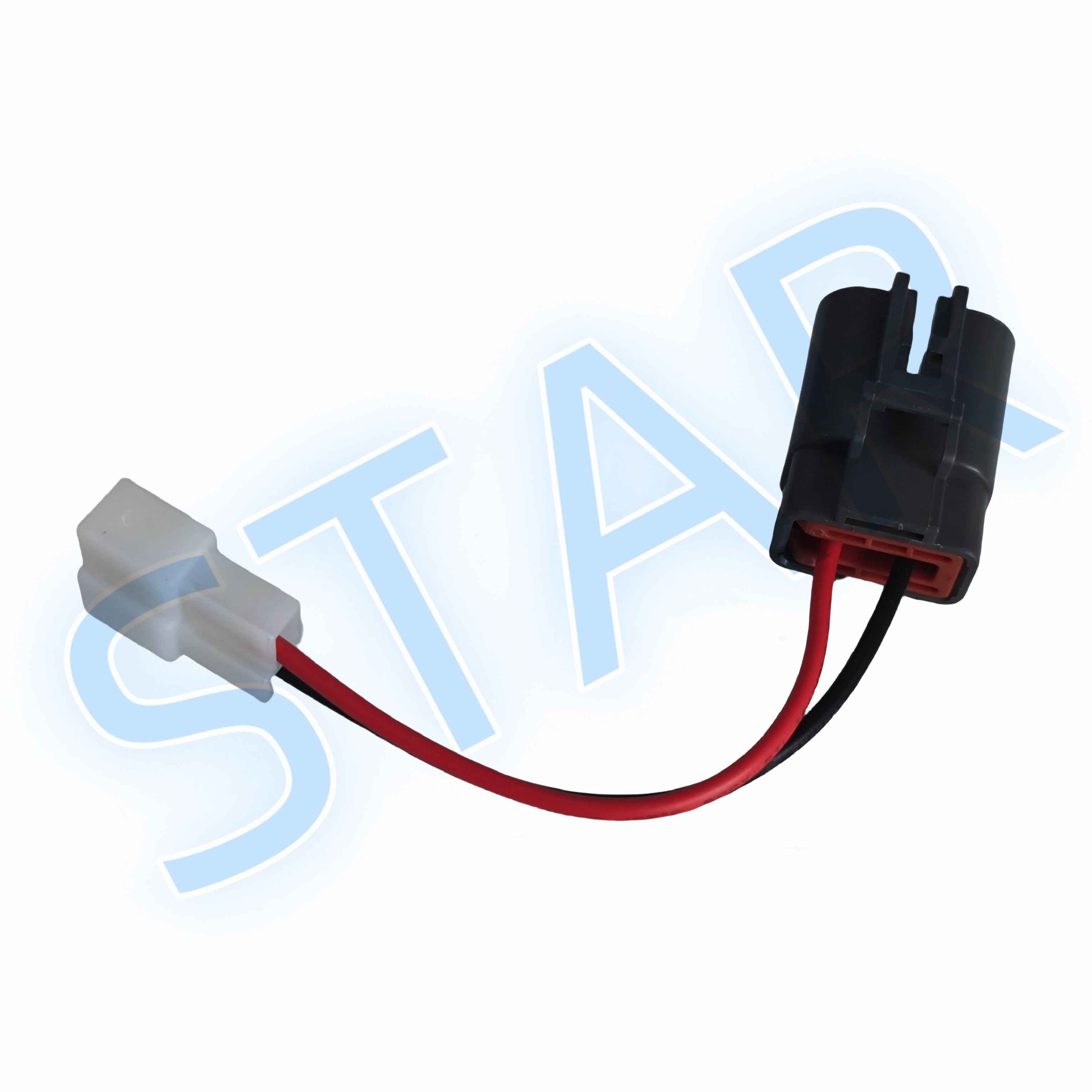 2 Pin 6.3mm Spade Terminal Electrical Connector to Car Alternator Plug 7223-6224-40 Wire Harness for Mazda/Datsun/Hyundai