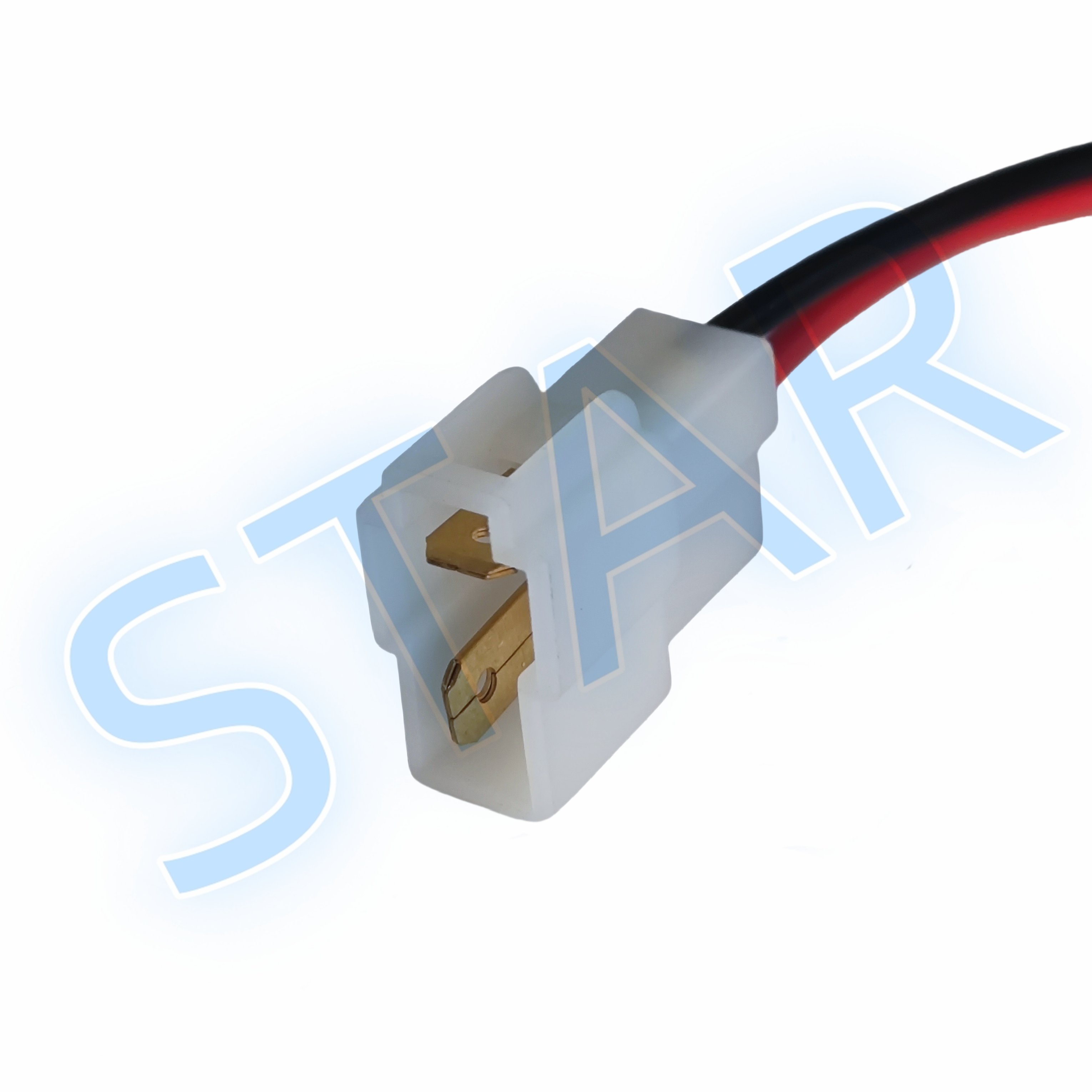 2 Pin 6.3mm Spade Terminal Electrical Connector to Car Alternator Plug 7223-6224-40 Wire Harness for Mazda/Datsun/Hyundai