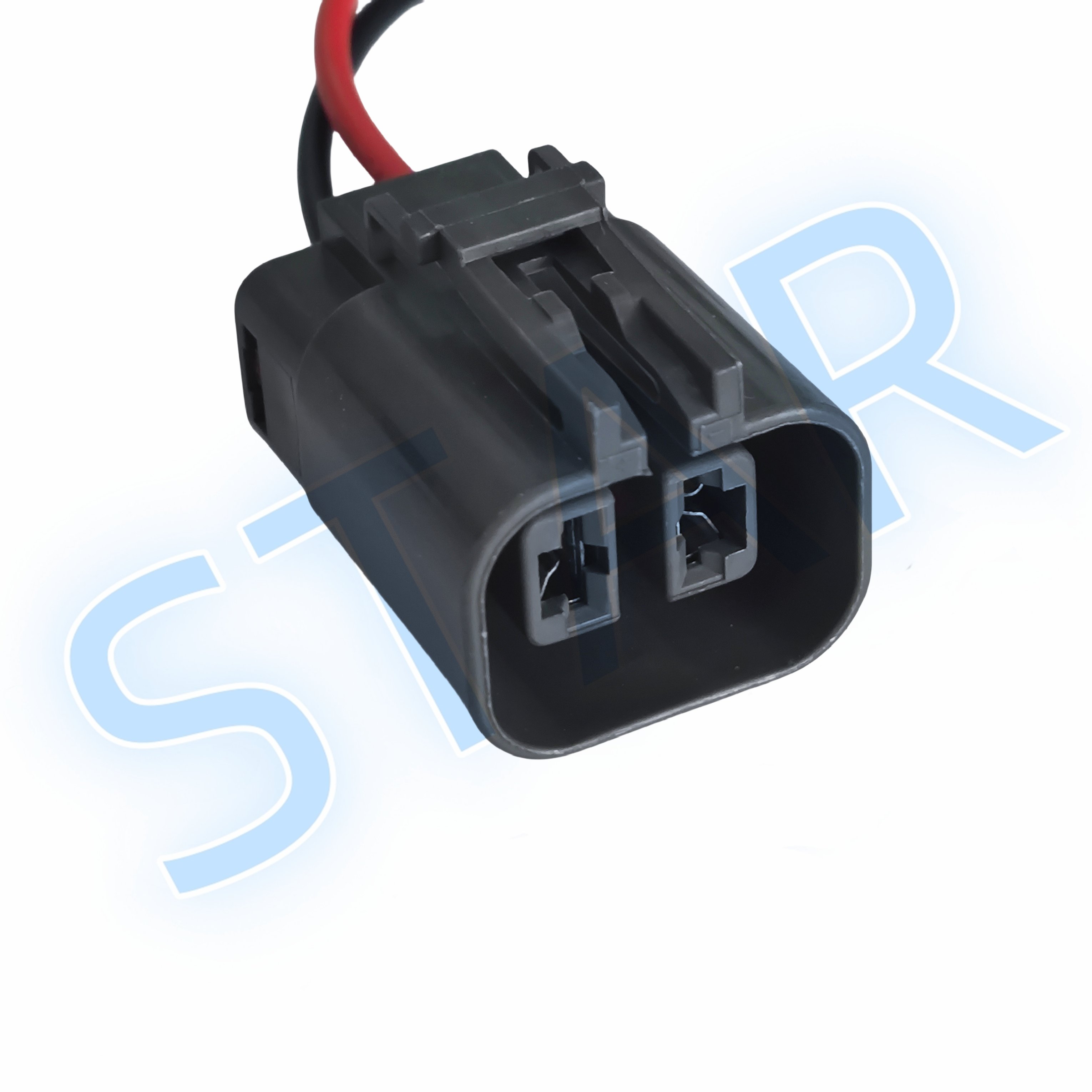 2 Pin 6.3mm Spade Terminal Electrical Connector to Car Alternator Plug 7223-6224-40 Wire Harness for Mazda/Datsun/Hyundai