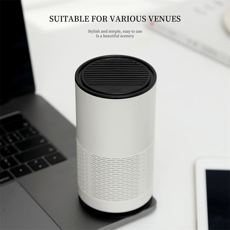 Household Portable Mini Car Fresheners Smart Auto Wireless Rechargeable Usb Electric Desktop Air Purifier With Hepa Filter