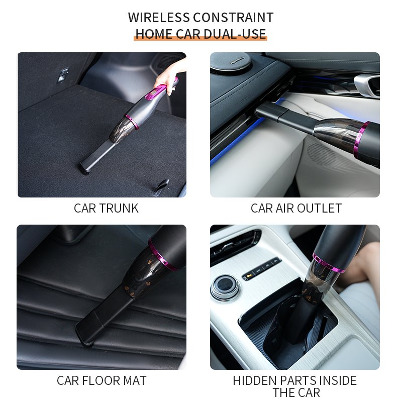 Professional Grade Easy Disassemliy Strong Suction Power Wireless Vacuum Cleaner
