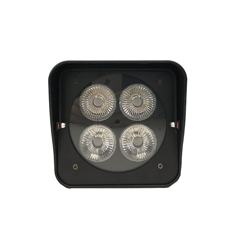 Waterproof Battery Par Light RGBWA+UV for Outdoor 4*12W Led Wireless Par 6in1 with Wifi Remote Control