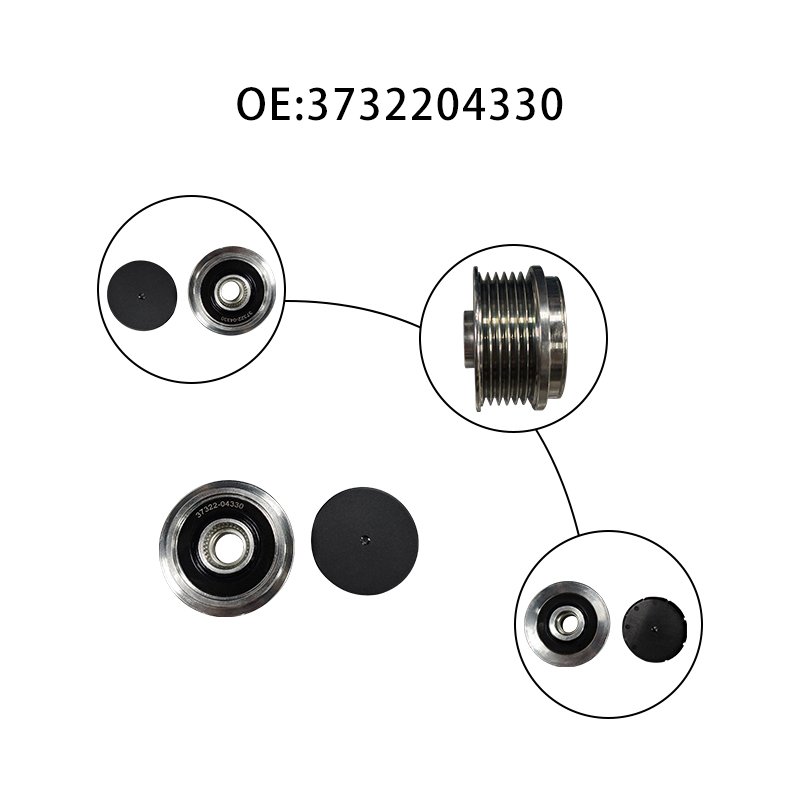 Car Part Alternator Freewheel Clutch Pulley 3732204330 for Hyundai GRAND I10 Kia