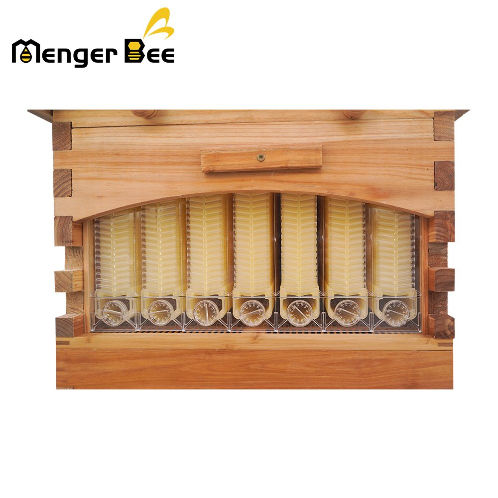 American Company Wooden Auto Flowing Bee Hive Honeybee Box Honey Automatic Self Flowing Beehive For Honey Bees