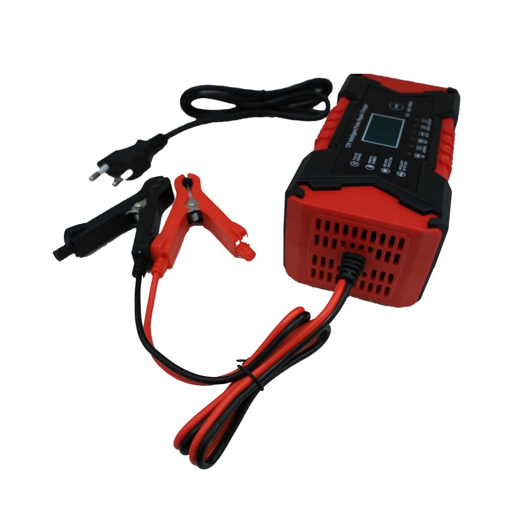 Factory Direct Sale Auto Plus Adjust Lcd Car Battery Repairer12v Car 6a Battery Repair Charger 12Vcar Battery Charger