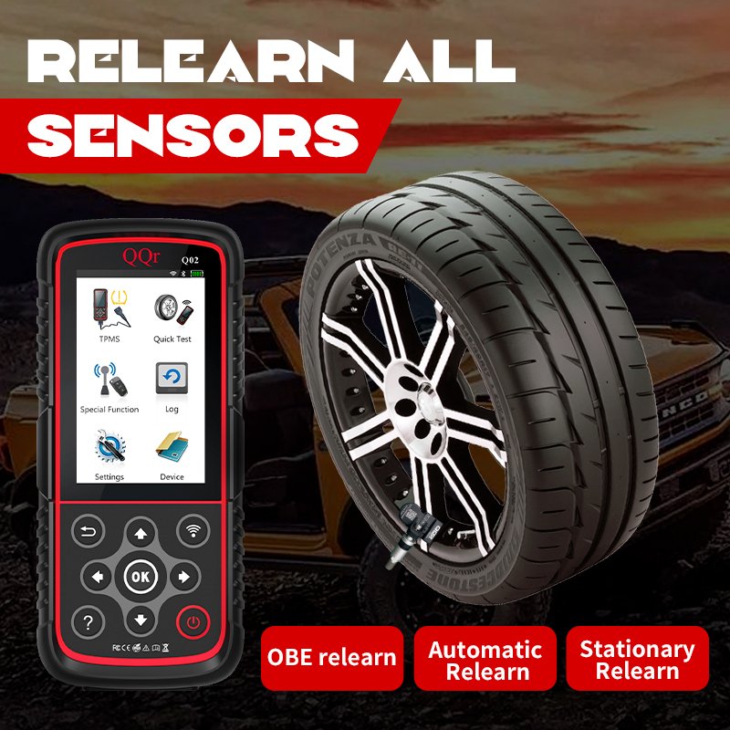 Programmable Universal Tpms 315mhz 433mhz 2 in 1 Tpms Sensor Solution Diagnostic Tool for Cars Obd Scanner Tpms Tool for BMW