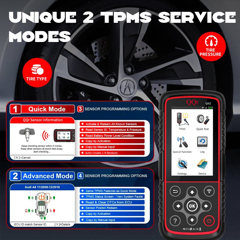 Programmable Universal Tpms 315mhz 433mhz 2 in 1 Tpms Sensor Solution Diagnostic Tool for Cars Obd Scanner Tpms Tool for BMW