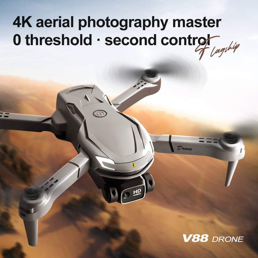 JHD V88 Drone 4K 5G Professional HD Aerial Photography Remote Control Aircraft Dual Camera Quadcopter Toy UAV Dron Kids Presents
