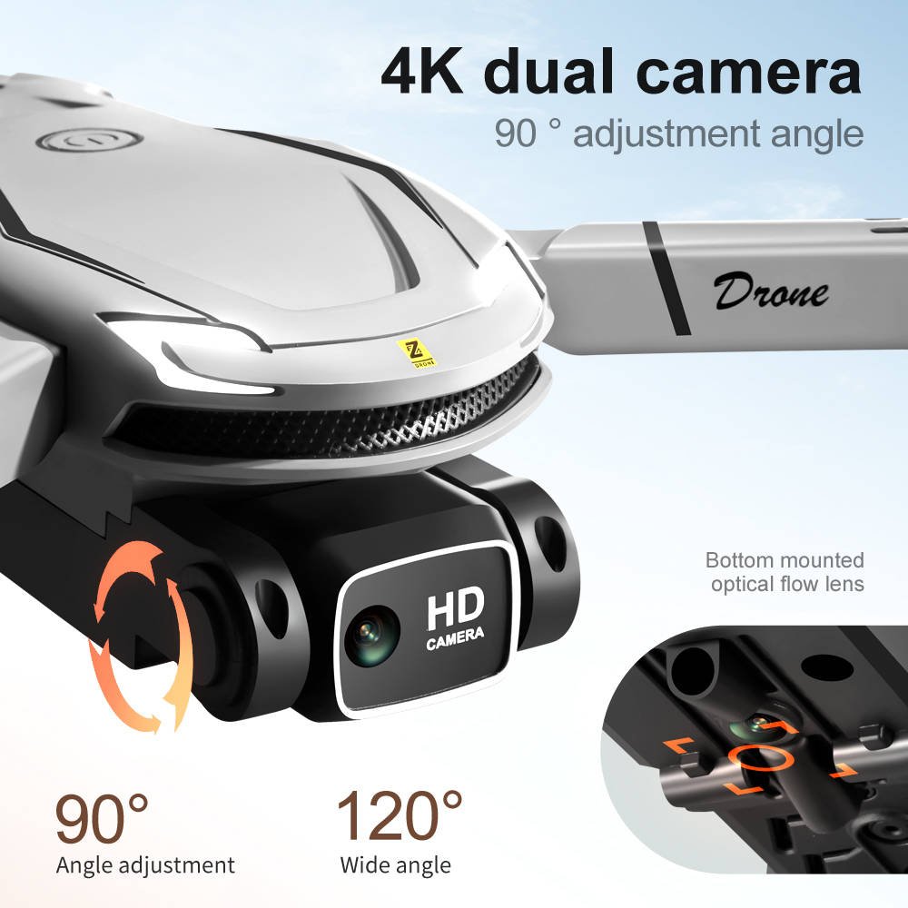 JHD V88 Drone 4K 5G Professional HD Aerial Photography Remote Control Aircraft Dual Camera Quadcopter Toy UAV Dron Kids Presents