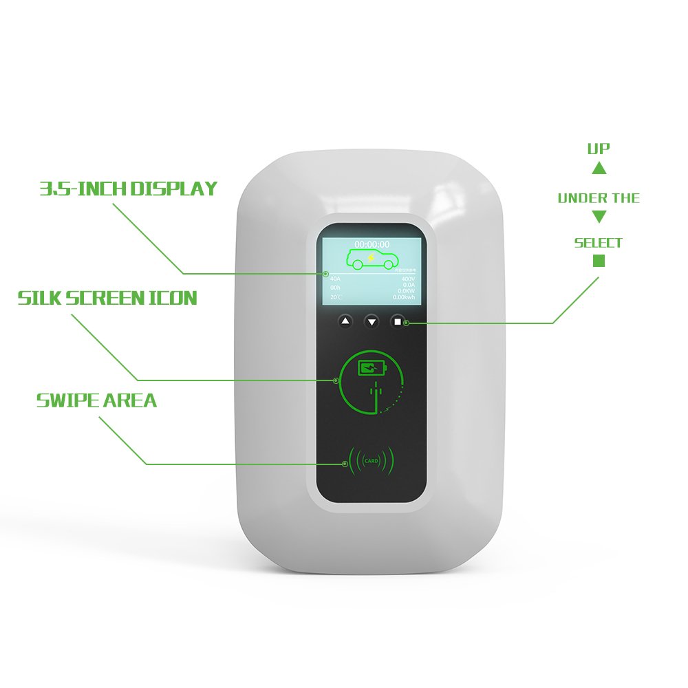European Standard Three-phase Alternating Current 16A Current New Nengy Wall Mounted Charging Pile