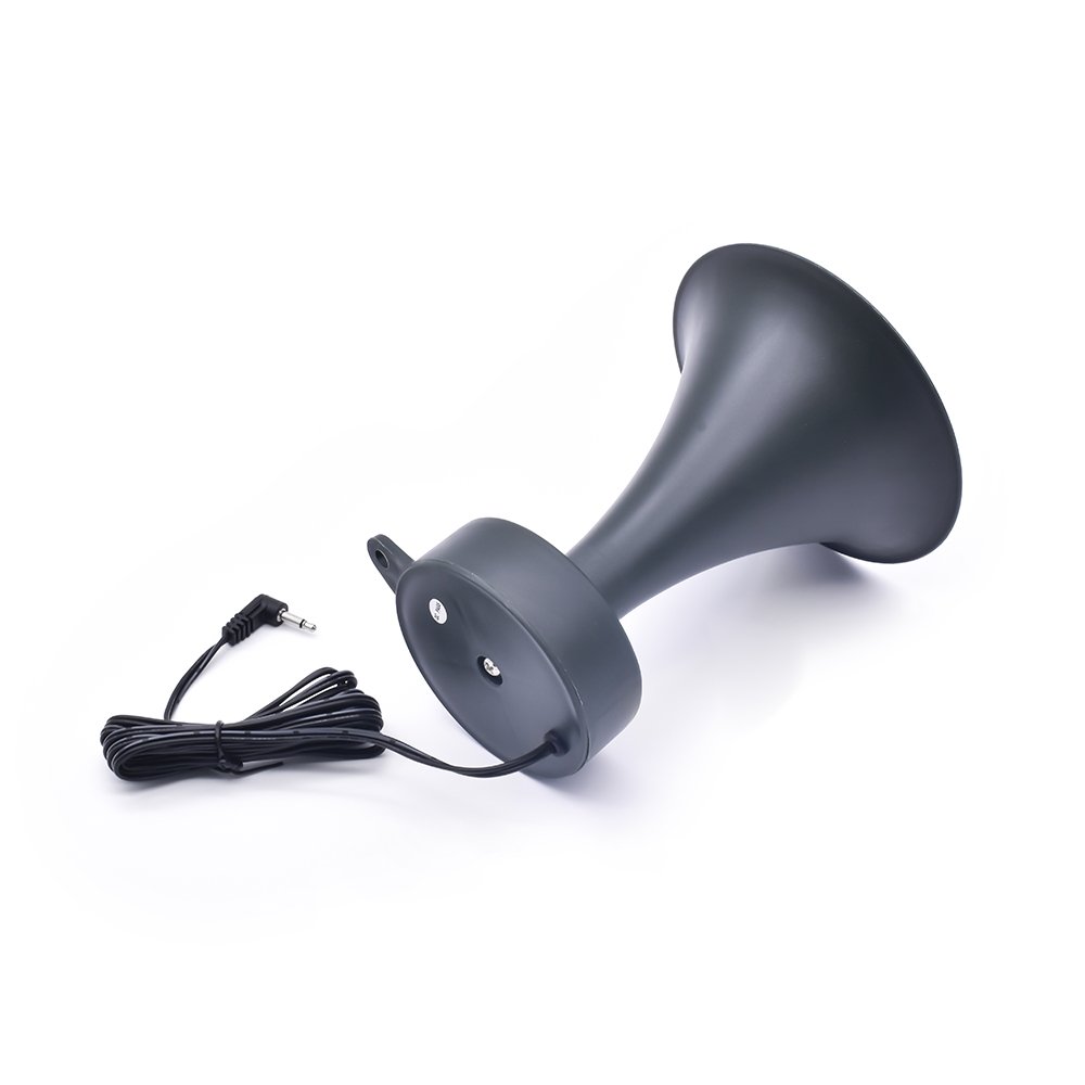 High Quality Factory Wholesale 2-Way Auto Security Speaker Siren Horn in 1 Tone 6 Tone Options 15W 25W 30W Power Huge ABS Horn