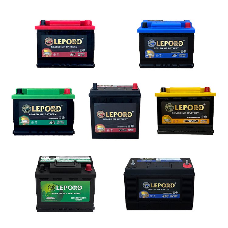 Export Automotive Batteries NX120-7 Lead Acid MF12V 95D31 105D31 75AH 100AH Car Battery 12v 80ah Starting Auto Battery Japan