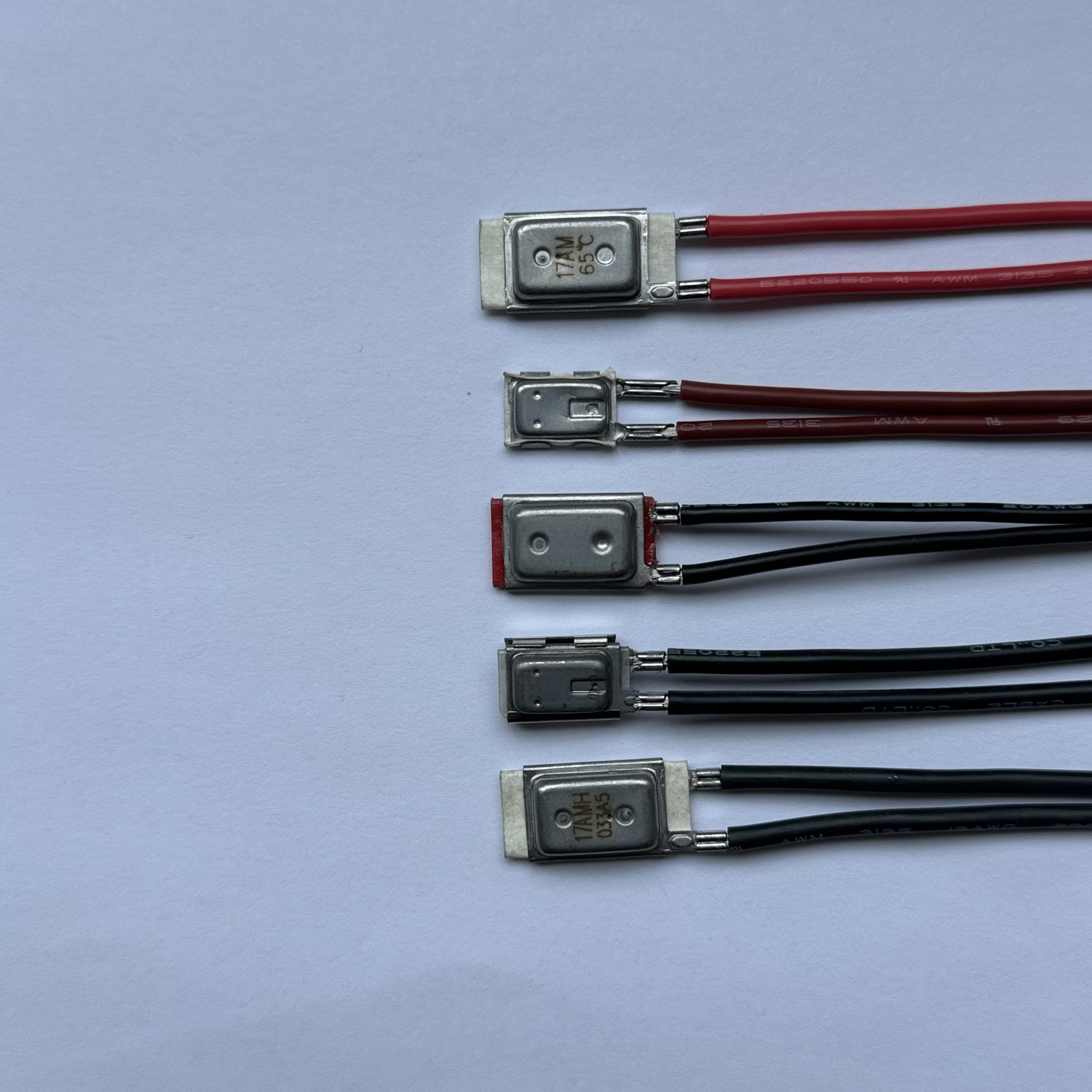 17AM/6AP/8AM 45C~270C Bimetal Thermostat Alternative Motor Thermal Protector 7amp for Small Household Appliance
