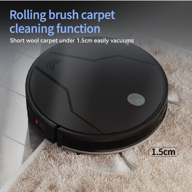 Vacuum Cleaner Vacuum Wet and Dry Robotic Cleaner with Mop Function Auto Recharge WiFi Floor Mop Robot Vacuum Cleaner Robot