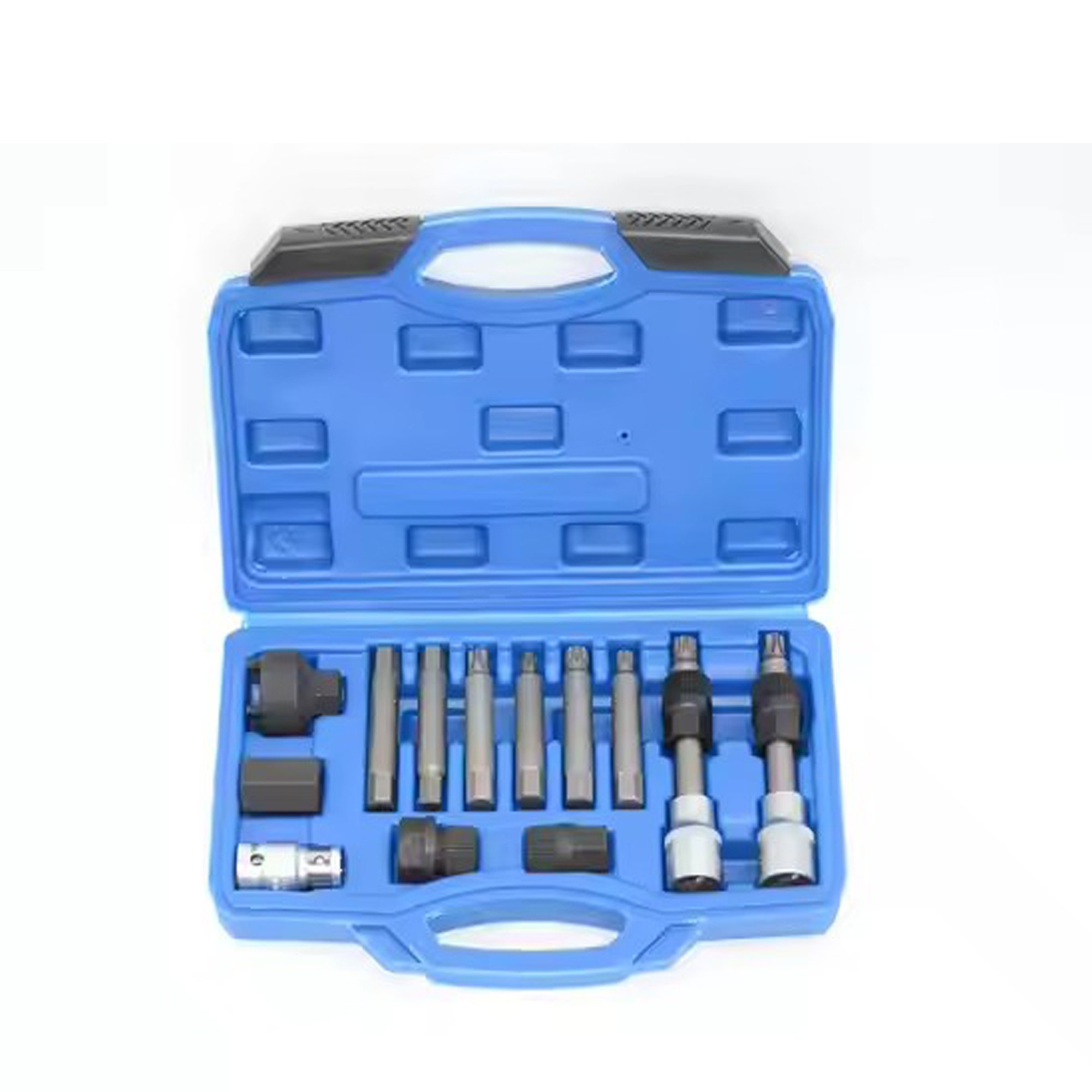 New Professional Car Repair Tool Multi-functional Vehicle 13PCS Generator Belt Pulley Bit Set EC1435