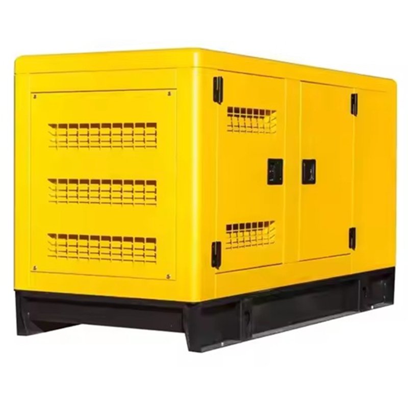 High Efficiency High Power Silent Diesel Generator Set With Powerful Brand Engine for Schools Hotels and Hospitals