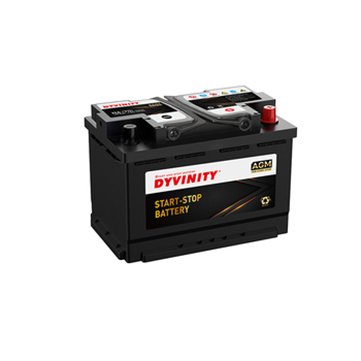 Free Maintenance 6-QTF-70 H6 Lead Acid Battery 12V 70Ah Agm Auto Car Batteries