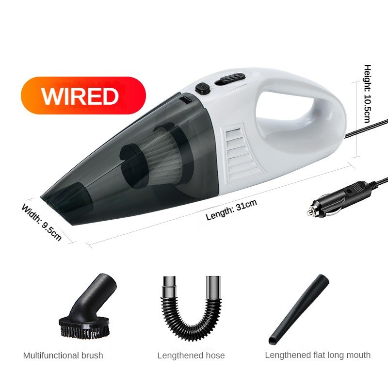 Hot Selling Mini High Pressure Wireless Robot Portable Handheld Auto Vacuum Cleaner Super Strong Suction Car Vacuum Cleaner