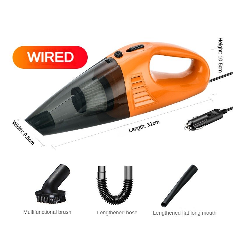 Hot Selling Mini High Pressure Wireless Robot Portable Handheld Auto Vacuum Cleaner Super Strong Suction Car Vacuum Cleaner