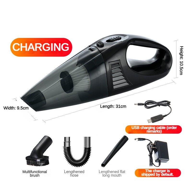 Hot Selling Mini High Pressure Wireless Robot Portable Handheld Auto Vacuum Cleaner Super Strong Suction Car Vacuum Cleaner