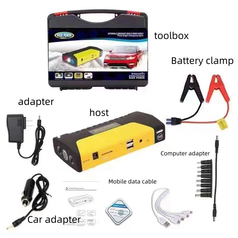 TM1512v Portable Car Starter Battery Pack 50800mAh Dual Usb Port Multifunction Emergency Car Battery Jumpsmart Portable Power