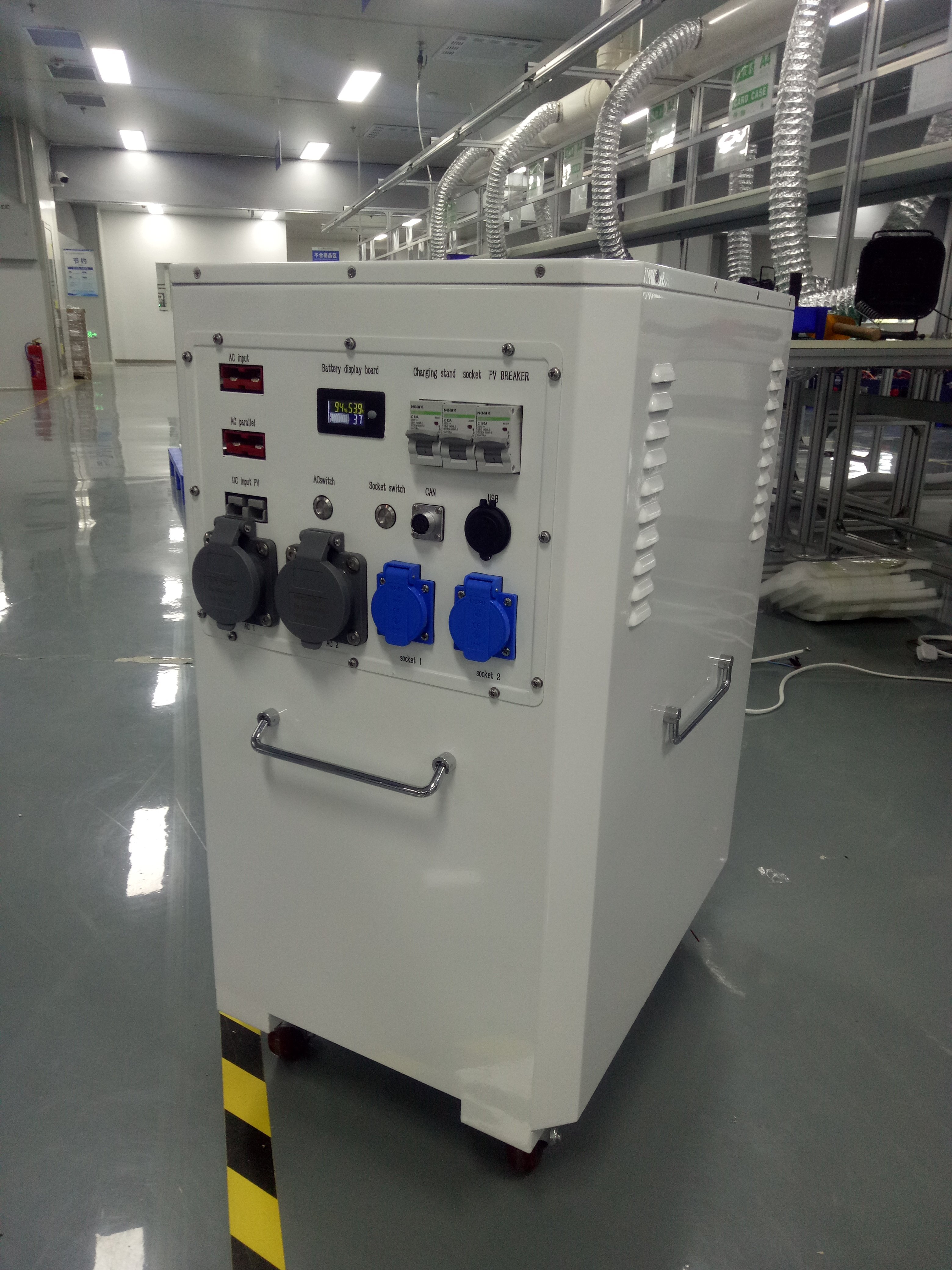 ESS Portable Mobile 8KWH 10KWH 15KWH Lithium Solar Energy Storage System Lifepo4 Battery With Mppt Inverter EV Charging
