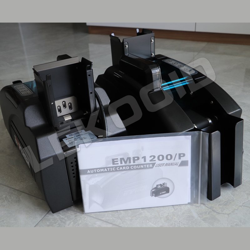 High Speed Automatic Card Counter / Card Counting Machine Recycled Cards Counting Tool EMP1200P