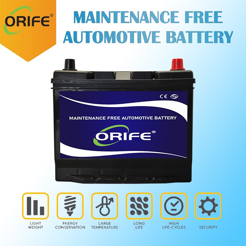 ORIFE Custom High Quality Starter Manufacturer 65D26 Auto 6-QW-65 65ah 12v Car Battery Wholesale Price