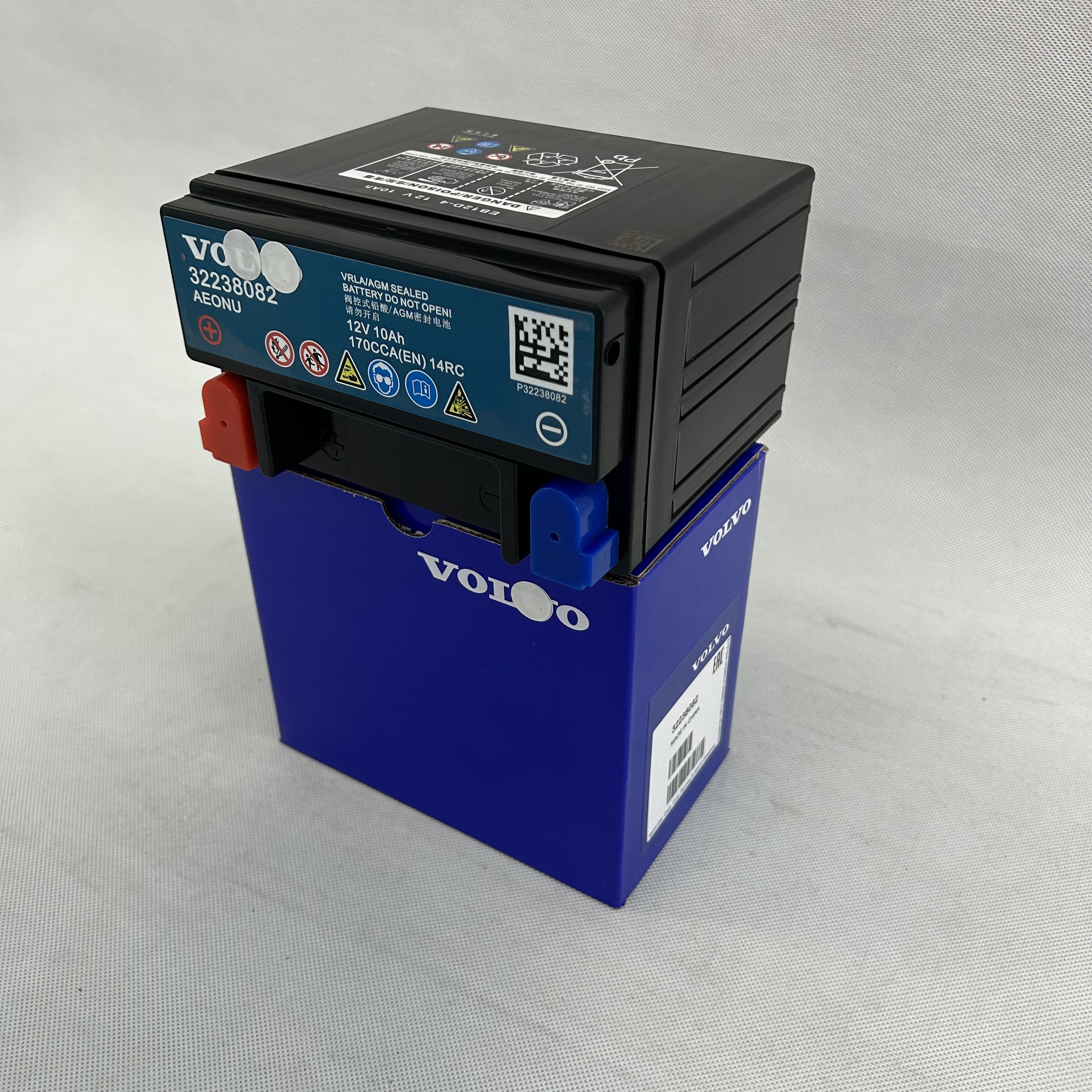 Hot Selling Volv O Car Auxiliary Battery 12V 10PAh Replacement AGM Car Start-Stop Battery, Car Battery Model 32238082