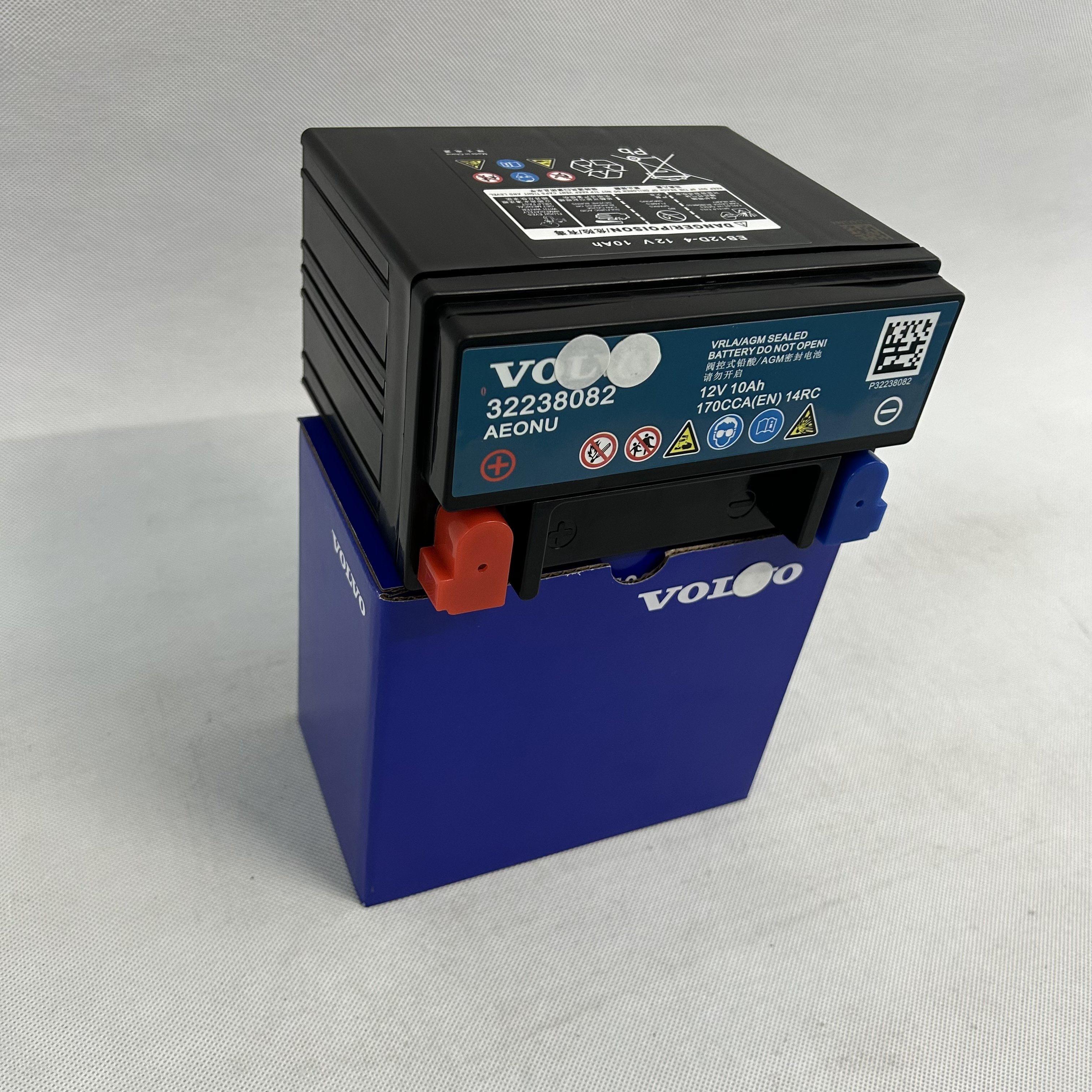 Hot Selling Volv O Car Auxiliary Battery 12V 10PAh Replacement AGM Car Start-Stop Battery, Car Battery Model 32238082