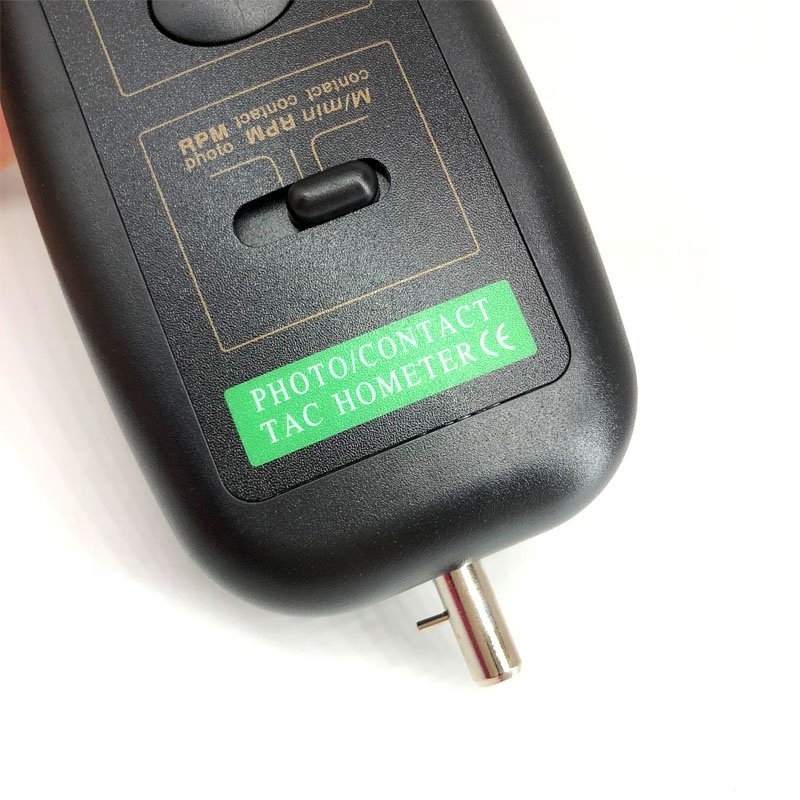 2 in 1 Digital Motor Speed Gauge Meter Contact and Non Contact Auto Gauge Tachometer Motorcycle Tachometer RPM Tester DT2236B