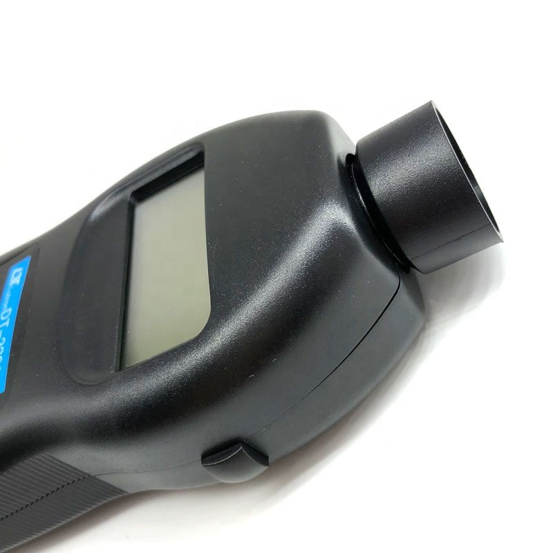2 in 1 Digital Motor Speed Gauge Meter Contact and Non Contact Auto Gauge Tachometer Motorcycle Tachometer RPM Tester DT2236B