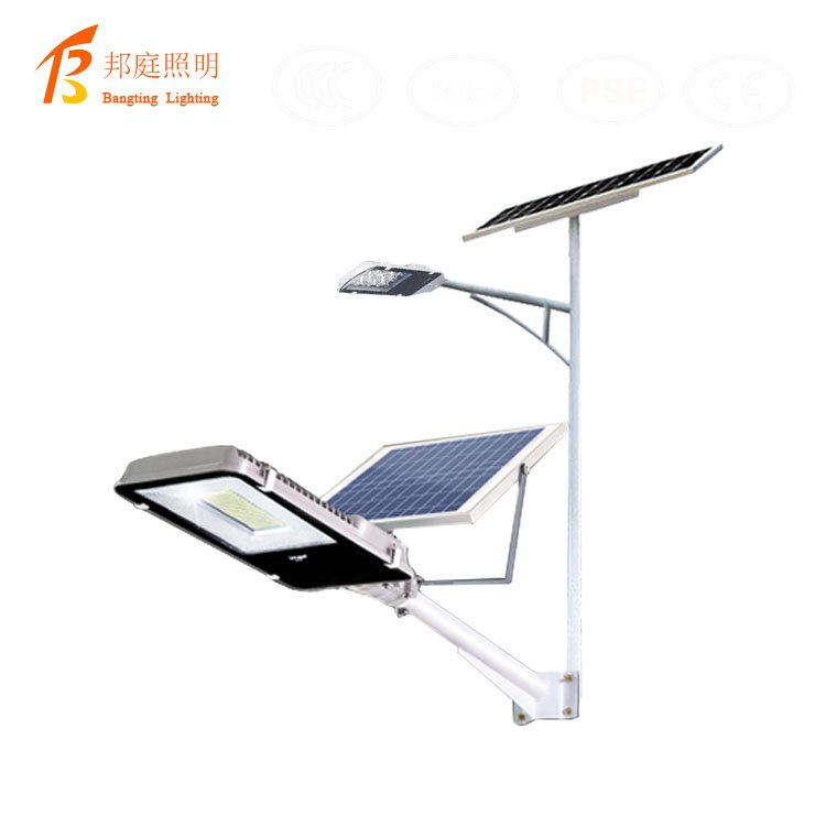 Support L/C Pay Bangting High Output Long Range Ip65 Waterproof 150w 200w 300w Highway All in One LED Solar Street Light