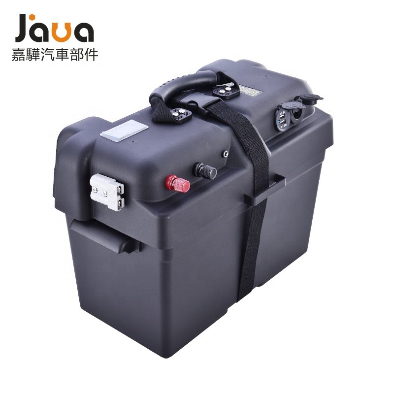 12V Portable Plastic Waterproof Auto Battery Box