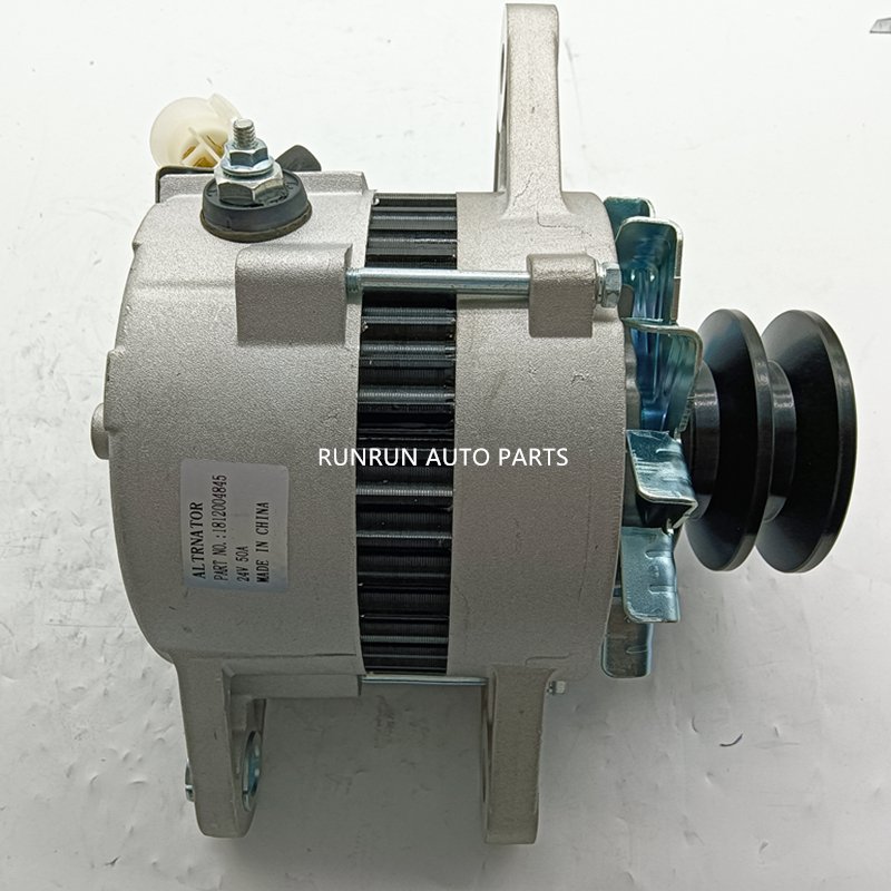 24V 50A Auto Alternator for ISUZU 10PE1 HITACHI EX200-5 1812004845 1812006032 1812002030 1-81200-4845