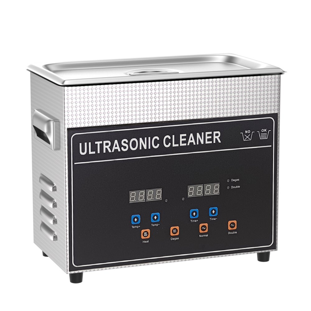 SemiWaves Full Waves Work Alternately Digital Ultrasonic Cleaner 3.2L 0.85 Gal 120 W & 180 W Optional With Degas Function