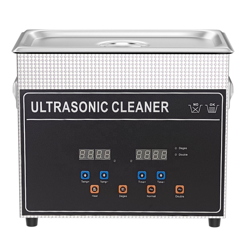 SemiWaves Full Waves Work Alternately Digital Ultrasonic Cleaner 3.2L 0.85 Gal 120 W & 180 W Optional With Degas Function