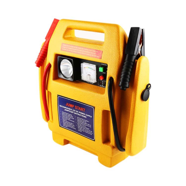 High Power Safety 12V 17A Portable Power Bank Car Battery Jump Starter with Light Jump Start