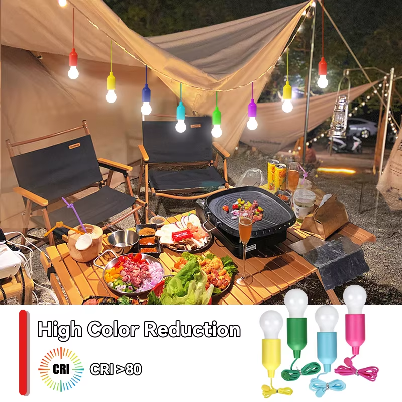Waterproof Outdoor Led Light Bulb for Garden Party Hanging Landscape Led Pull Cord Light/ Led Decor Light/Christmas Lights