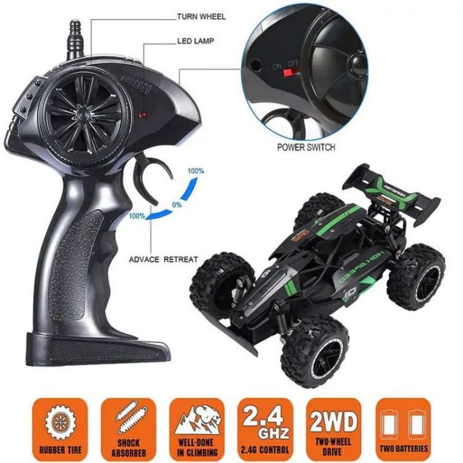 Factory Direct High-Speed Alloy Racing Hobby Car New Arrival NO 1 Remote Control Toy Vehicle Kids 2.4GHz USB Easy Assembly