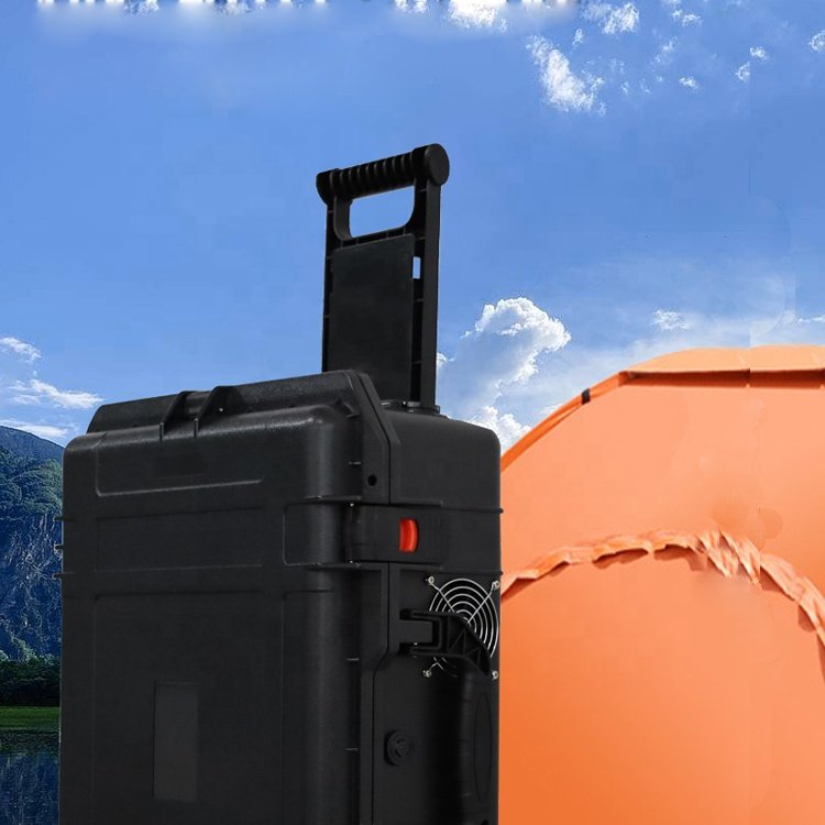 Lowest Generator 220V 5000W 3000W 2000W Portable Trolley Box Mobile Power Supply Alternator Power Station LFP Battery