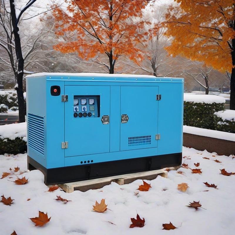 Independent Operation Diesel Generator Construction Temporary Power Solutions Low Three-Phase Silent Emergency Standby Unit